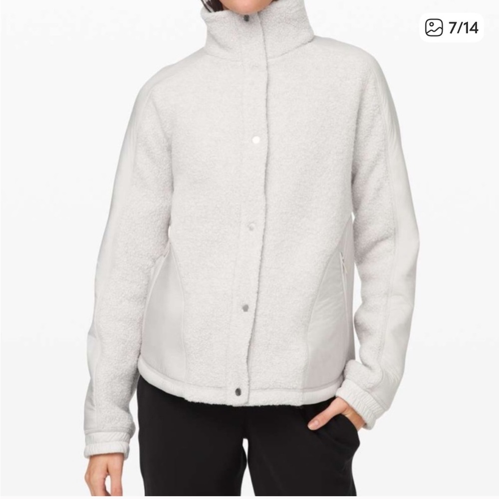 Lululemon Women's Go Crazy Wool Sherpa Jacket
